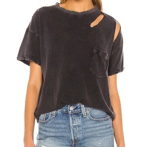 NWT Free People Rubi Distressed T-Shirt